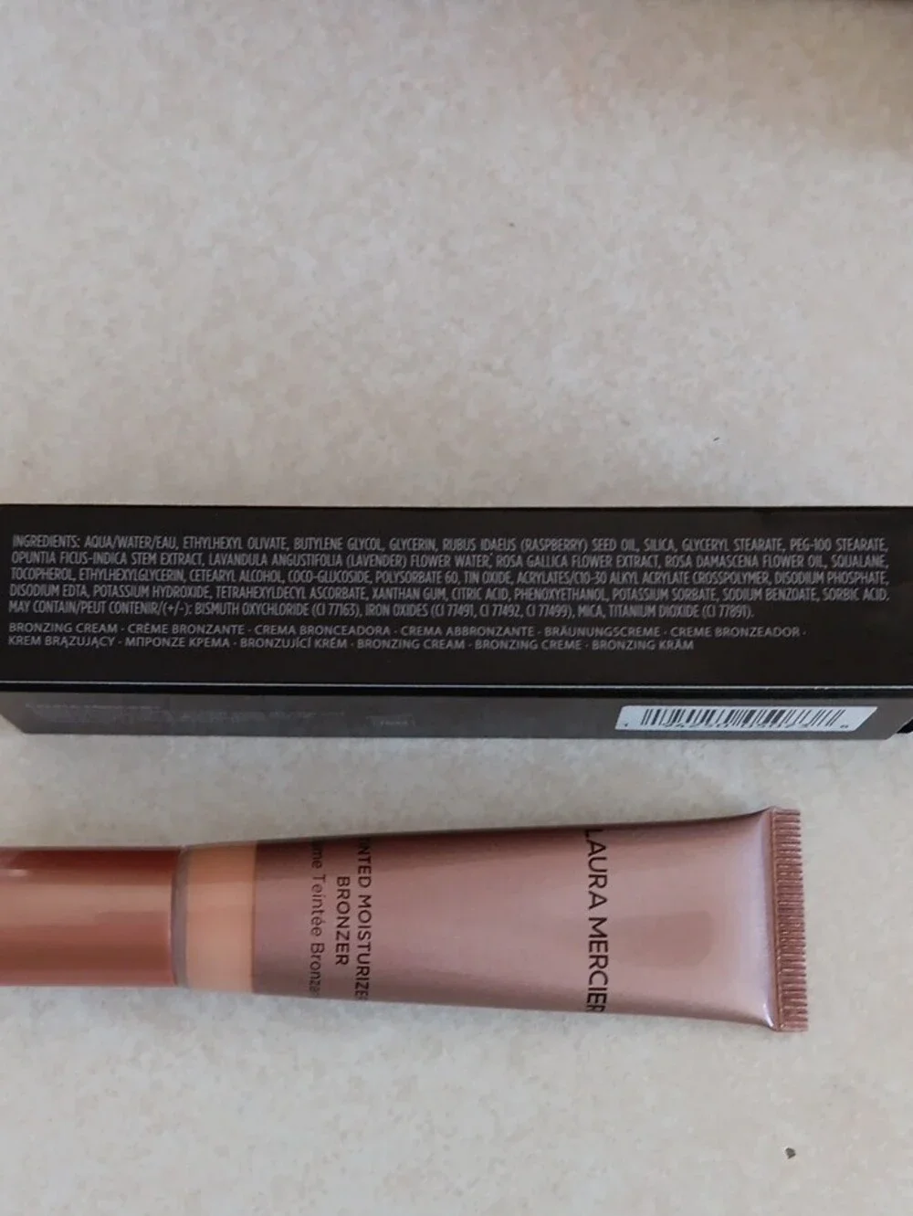 laura mercier Tinted Moisturizer Bronzer Sundrop 02.
